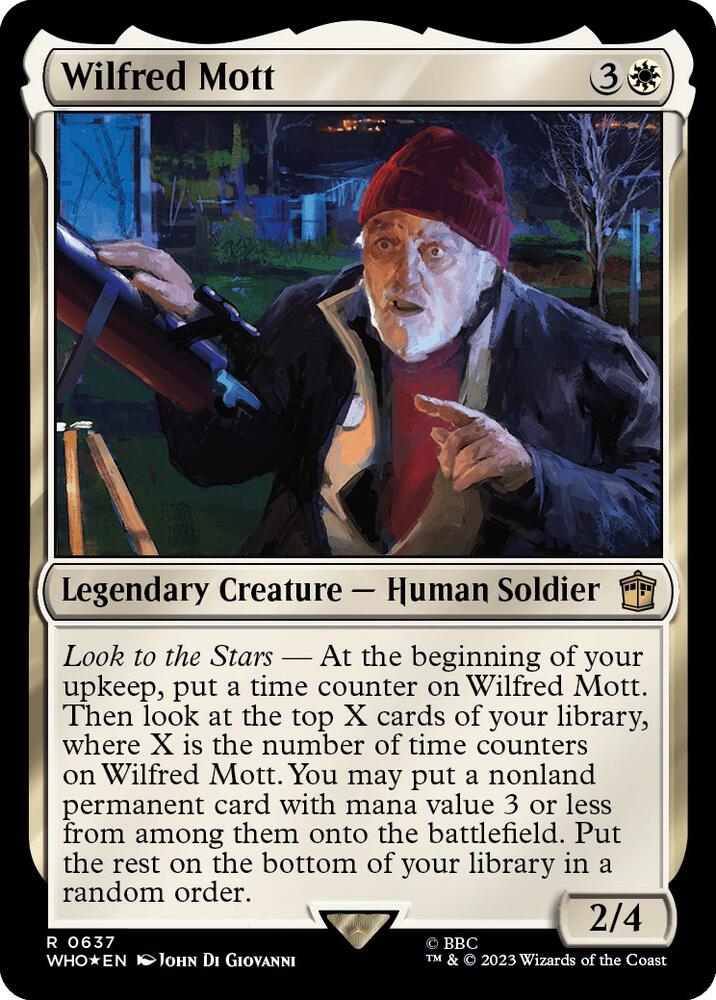 Wilfred Mott (Surge Foil) (637) [Doctor Who]