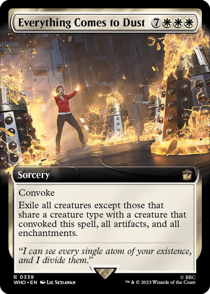 Everything Comes to Dust (Extended Art) (339) [Doctor Who] [Extended Art]