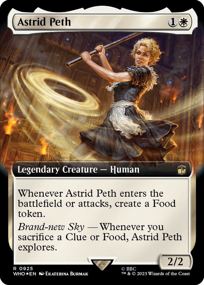 Astrid Peth (Extended Art) (Surge Foil) (925) [Doctor Who] [Extended Art]