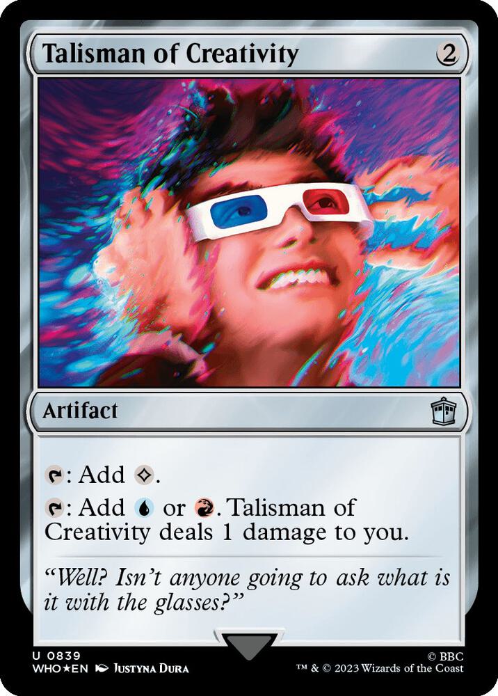 Talisman of Creativity (Surge Foil) (839) [Doctor Who]