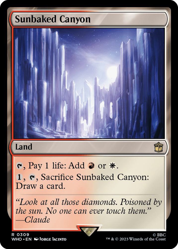 Sunbaked Canyon (309) [Doctor Who]