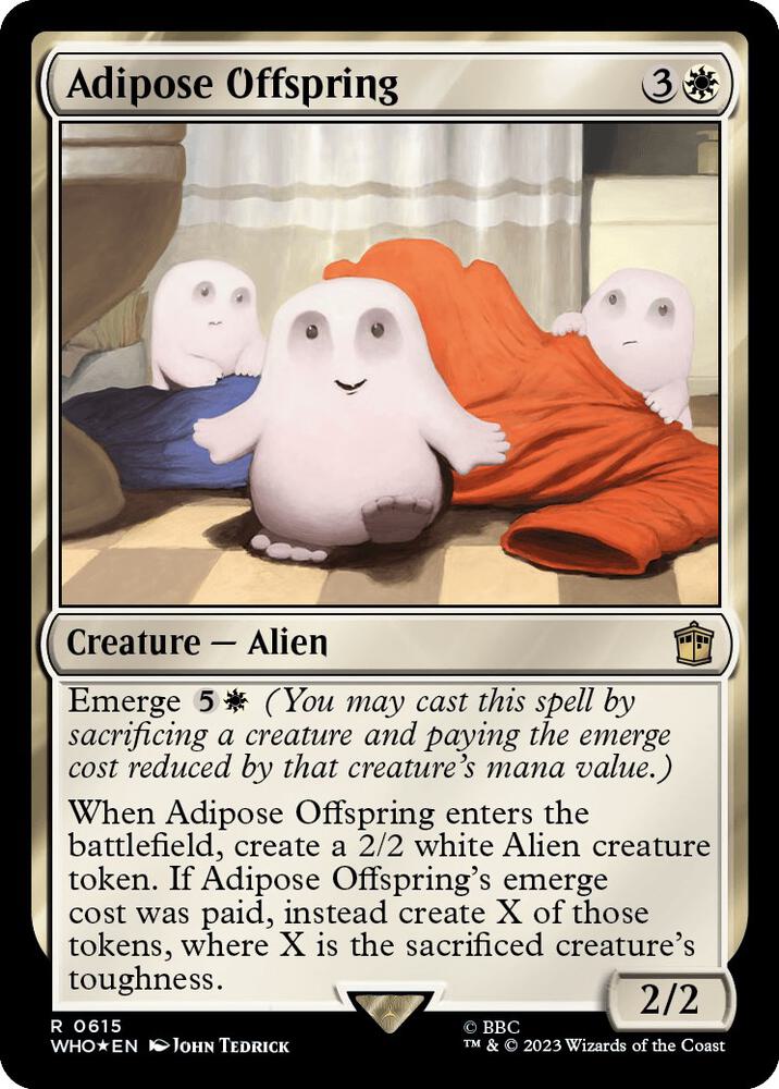 Adipose Offspring (Surge Foil) (615) [Doctor Who]