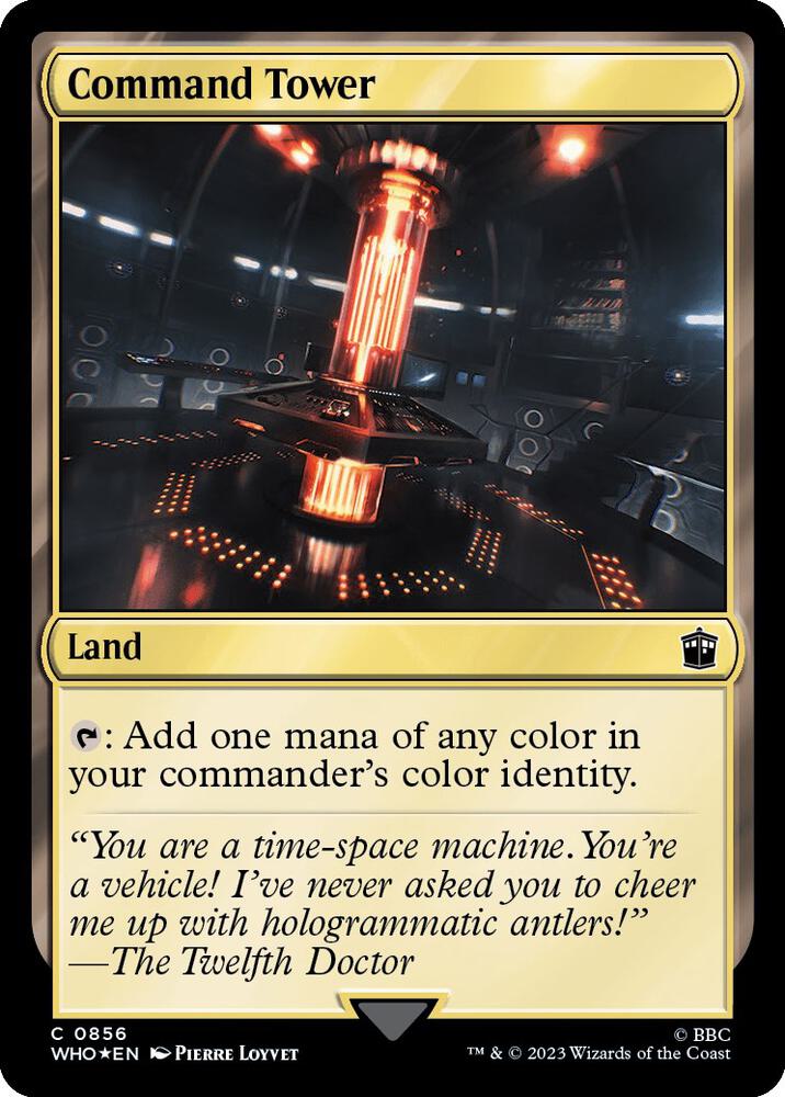 Command Tower (0856) (Surge Foil) [Doctor Who]