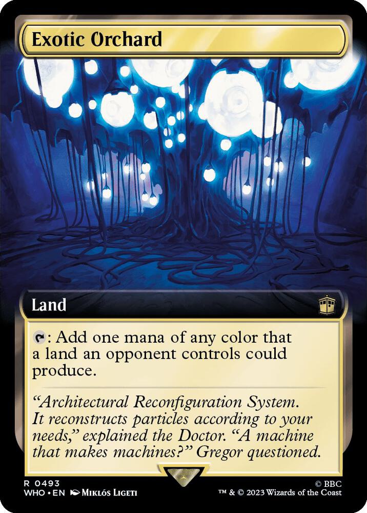 Exotic Orchard (Extended Art) (493) [Doctor Who] [Extended Art]