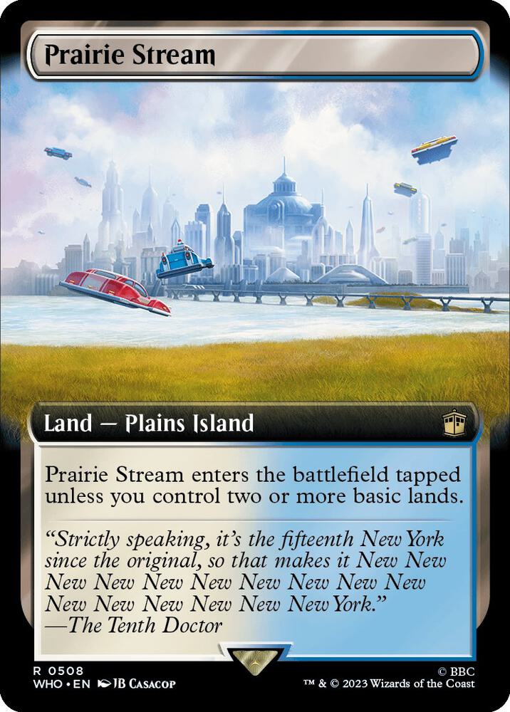 Prairie Stream (Extended Art) (508) [Doctor Who] [Extended Art]