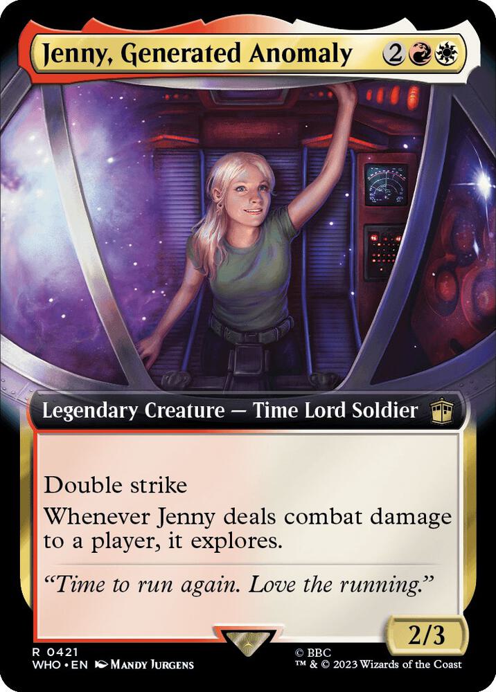 Jenny, Generated Anomaly (Extended Art) (421) [Doctor Who] [Extended Art]
