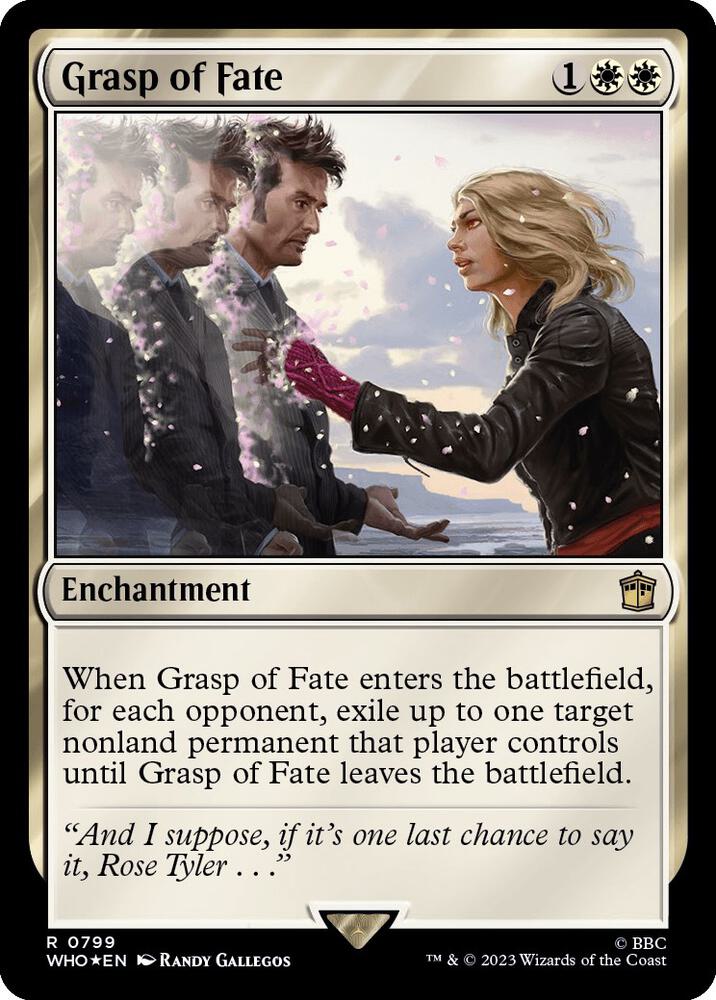 Grasp of Fate (Surge Foil) (799) [Doctor Who]