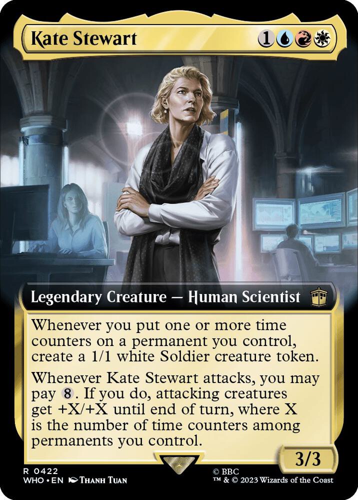Kate Stewart (Extended Art) (422) [Doctor Who] [Extended Art]