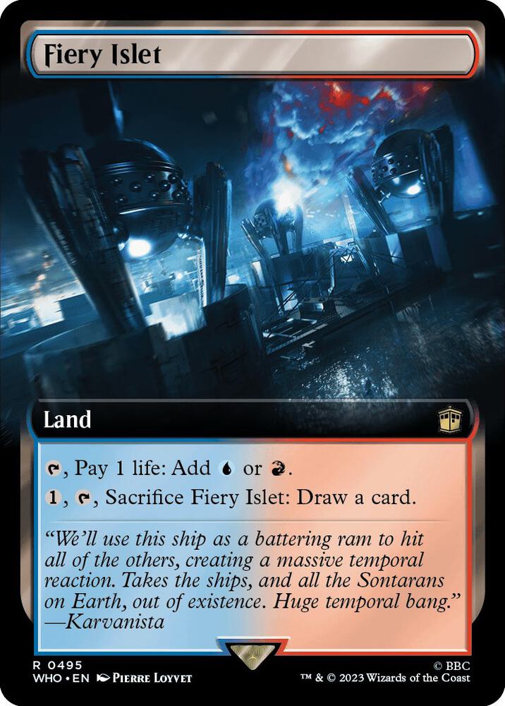 Fiery Islet (Extended Art) (495) [Doctor Who] [Extended Art]