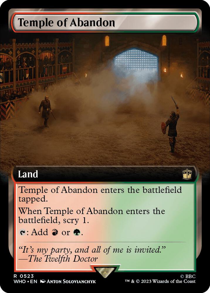 Temple of Abandon (Extended Art) (523) [Doctor Who] [Extended Art]