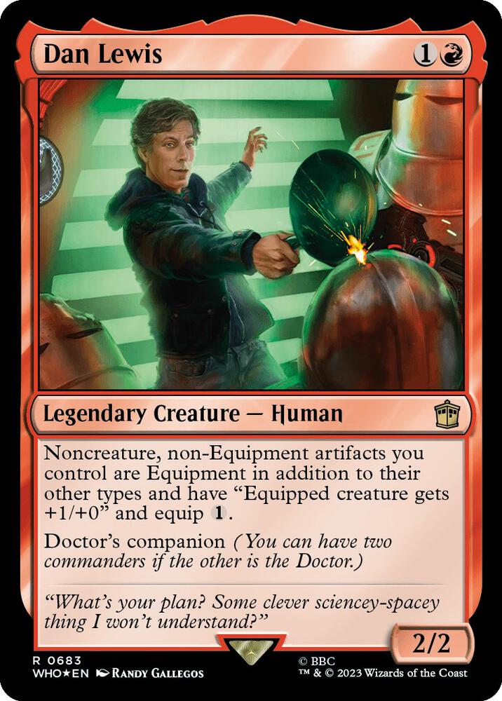 Dan Lewis (Surge Foil) (683) [Doctor Who]