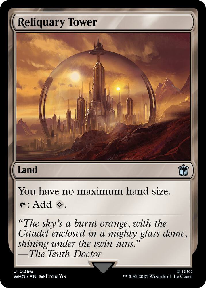 Reliquary Tower (296) [Doctor Who]