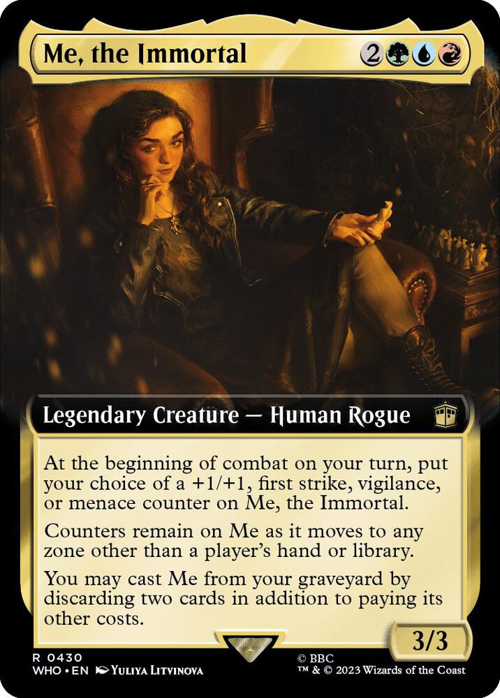 Me, the Immortal (Extended Art) (430) [Doctor Who] [Extended Art]