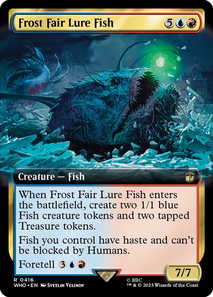 Frost Fair Lure Fish (Extended Art) (416) [Doctor Who] [Extended Art]