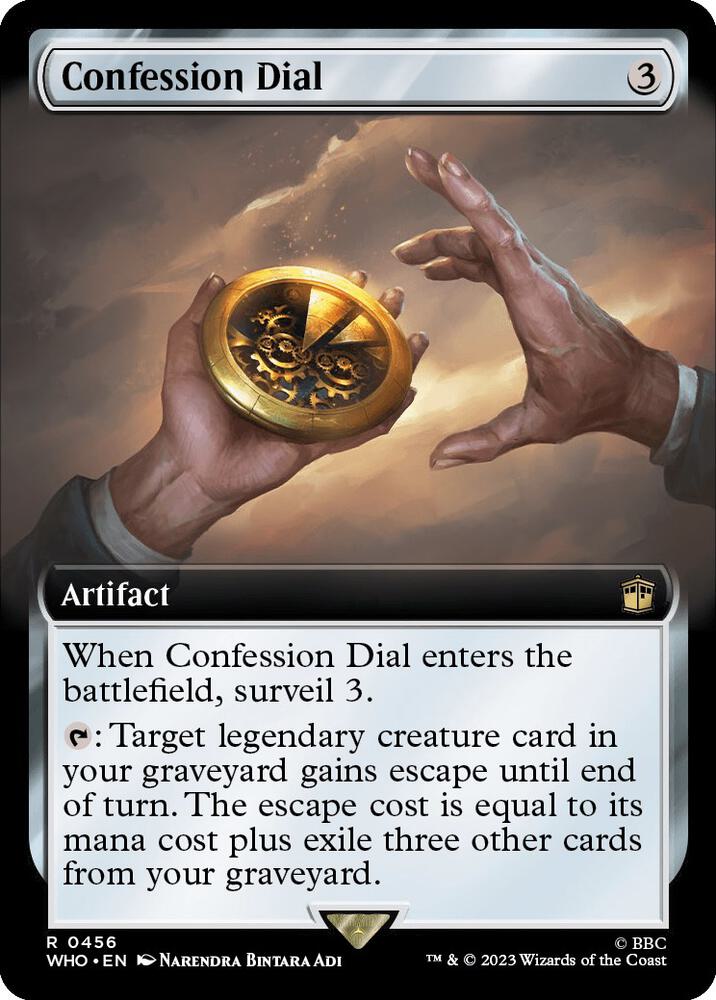 Confession Dial (Extended Art) (456) [Doctor Who] [Extended Art]