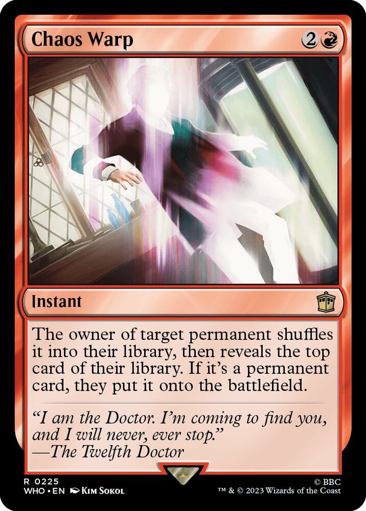 Chaos Warp (225) [Doctor Who]