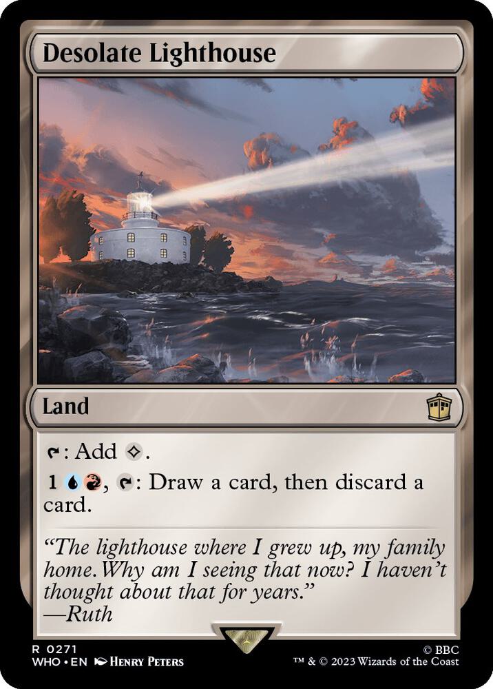 Desolate Lighthouse (271) [Doctor Who]