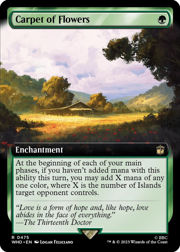 Carpet of Flowers (Extended Art) (475) [Doctor Who] [Extended Art]