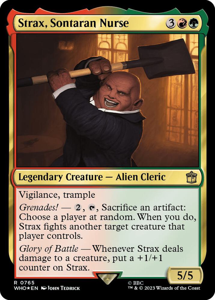 Strax, Sontaran Nurse (Surge Foil) (765) [Doctor Who]