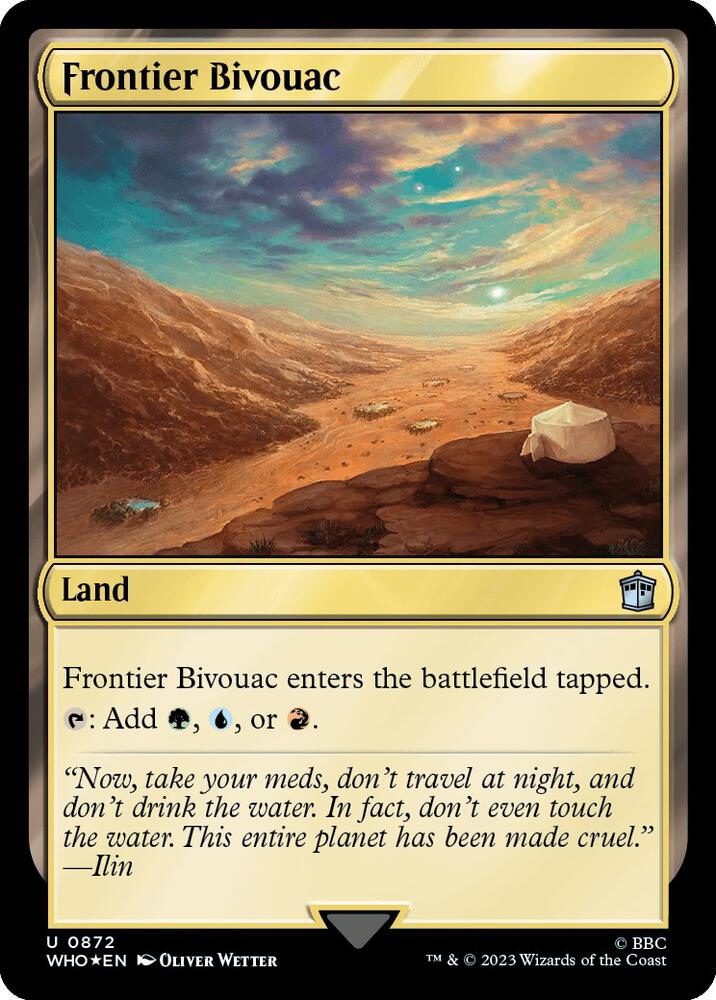 Frontier Bivouac (Surge Foil) (872) [Doctor Who]