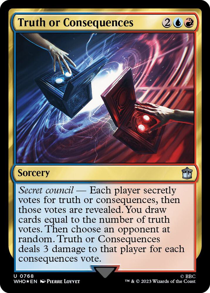 Truth or Consequences (Surge Foil) (768) [Doctor Who]