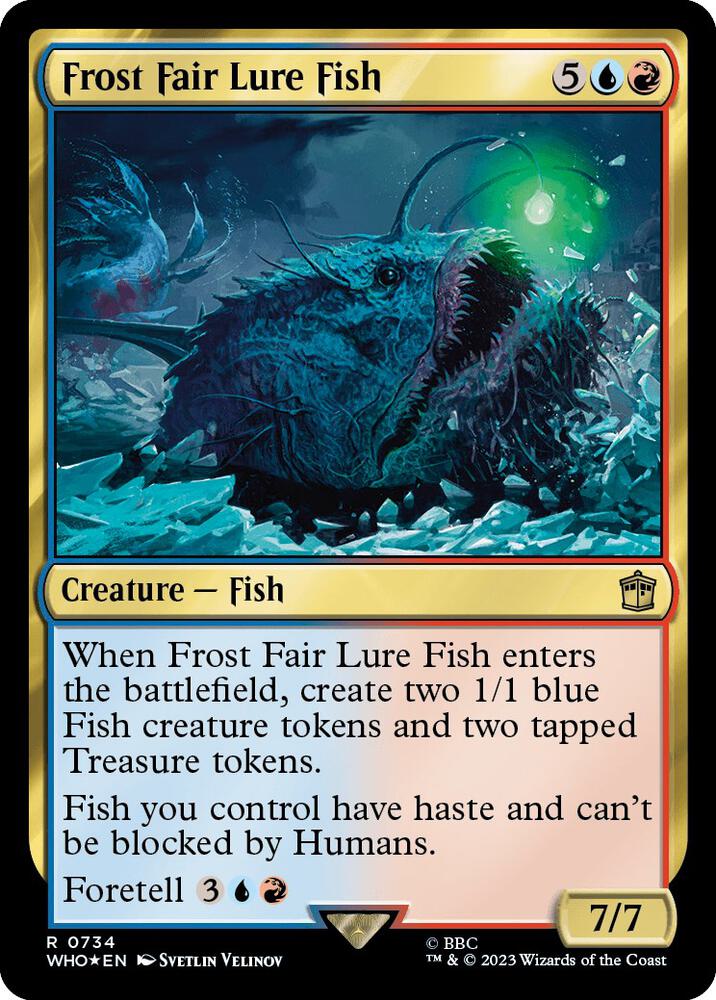 Frost Fair Lure Fish (Surge Foil) (734) [Doctor Who]