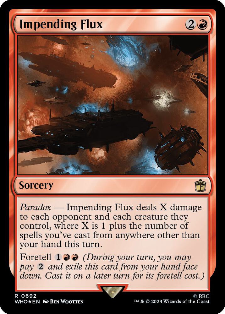 Impending Flux (Surge Foil) (692) [Doctor Who]