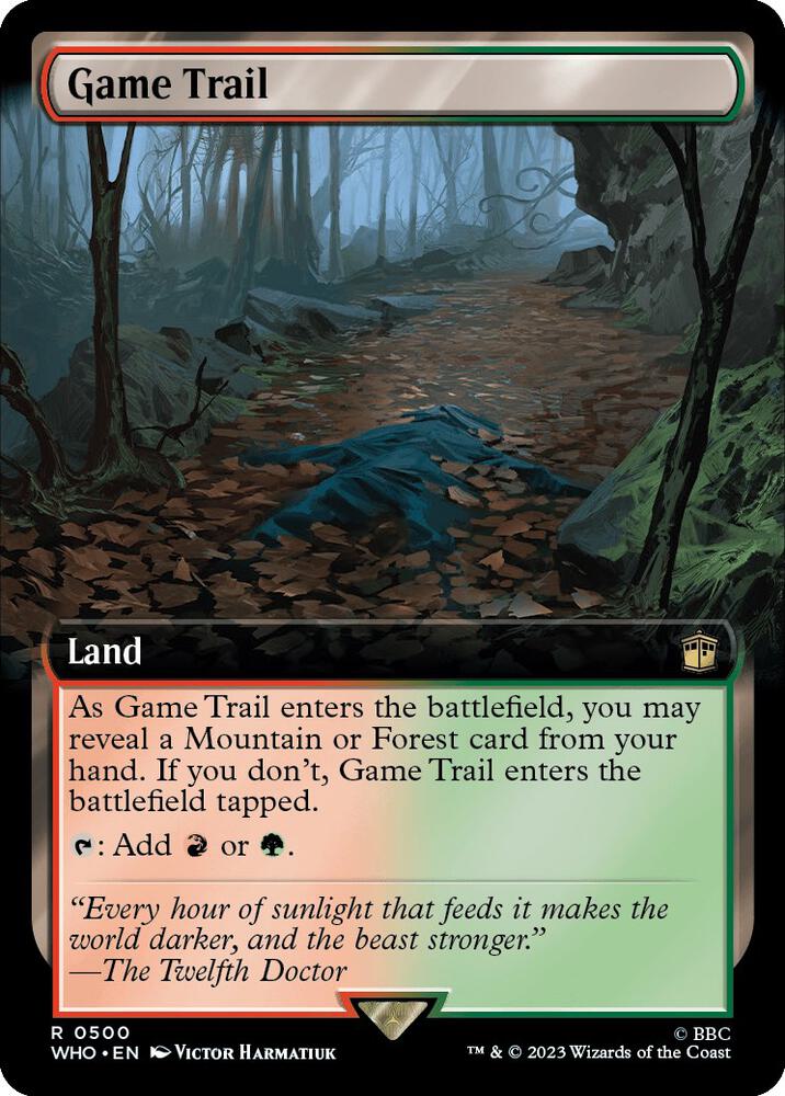 Game Trail (Extended Art) (500) [Doctor Who] [Extended Art]
