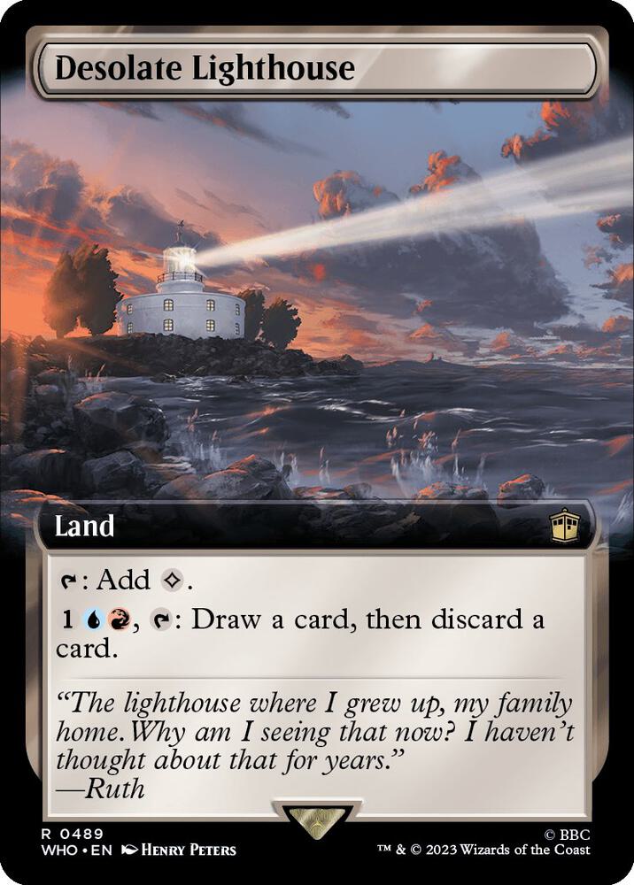 Desolate Lighthouse (Extended Art) (489) [Doctor Who] [Extended Art]