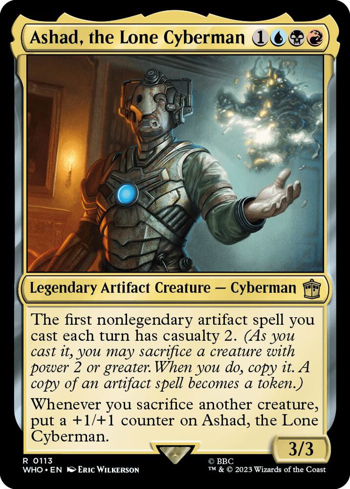 Ashad, the Lone Cyberman (113) [Doctor Who]