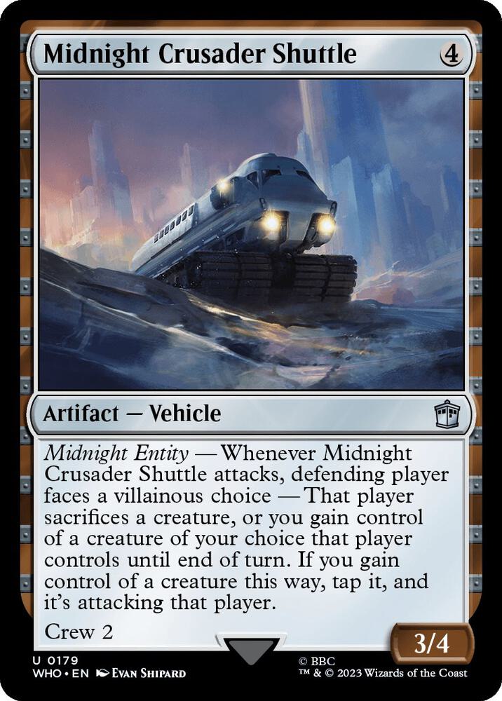 Midnight Crusader Shuttle (179) [Doctor Who]
