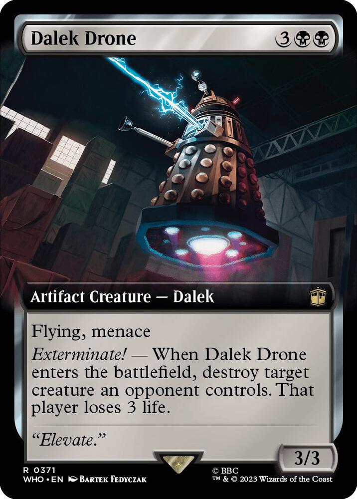 Dalek Drone (Extended Art) (371) [Doctor Who] [Extended Art]