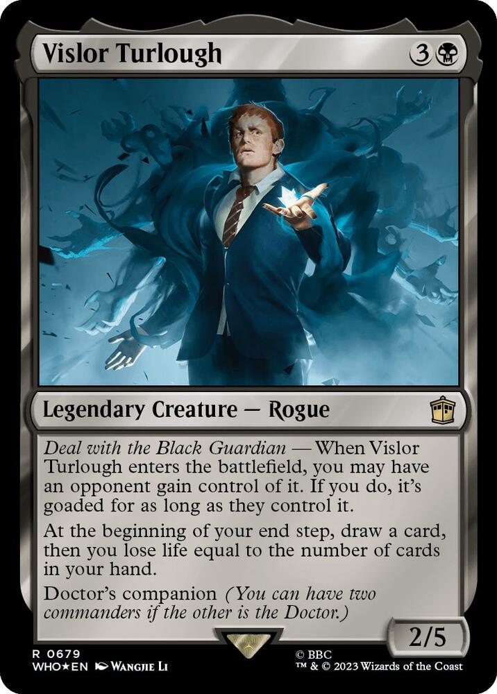 Vislor Turlough (Surge Foil) (679) [Doctor Who]
