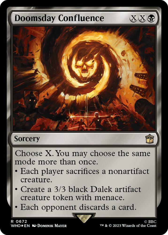 Doomsday Confluence (Surge Foil) (672) [Doctor Who]