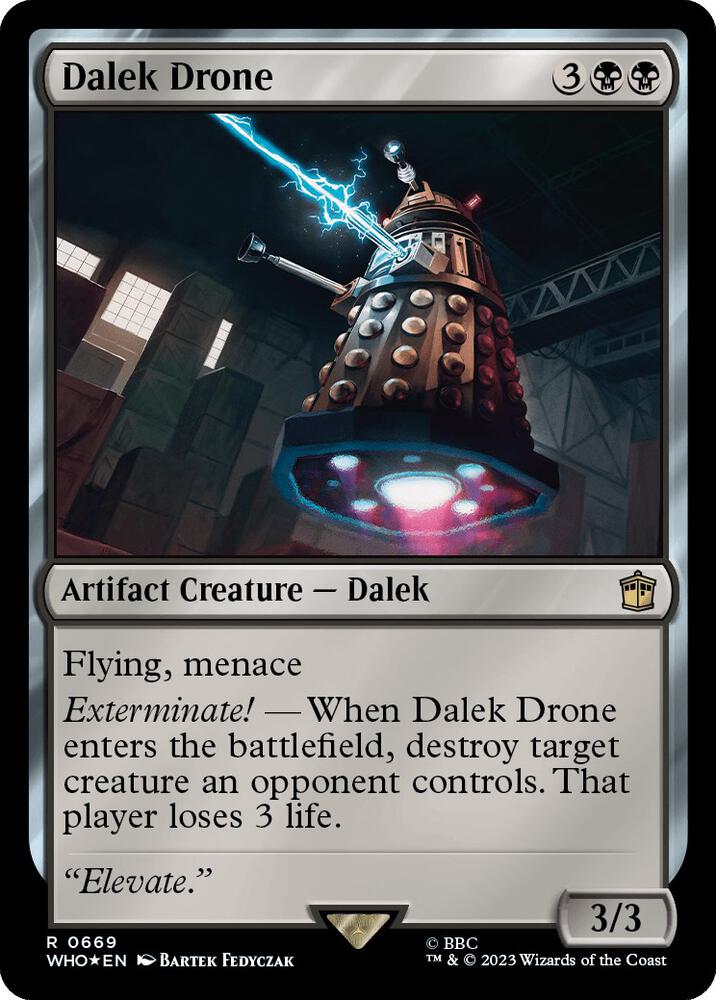 Dalek Drone (Surge Foil) (669) [Doctor Who]