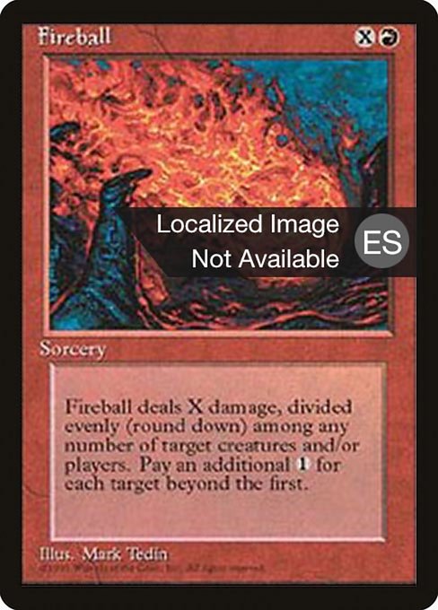 Fireball (192) [Fourth Edition Foreign Black Border]