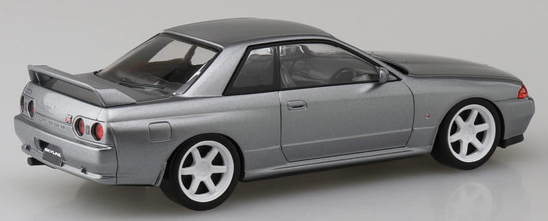 Snap Kit 1/32 Nissan R32 Skyline GT-R Custom Wheels (Spark Silver)