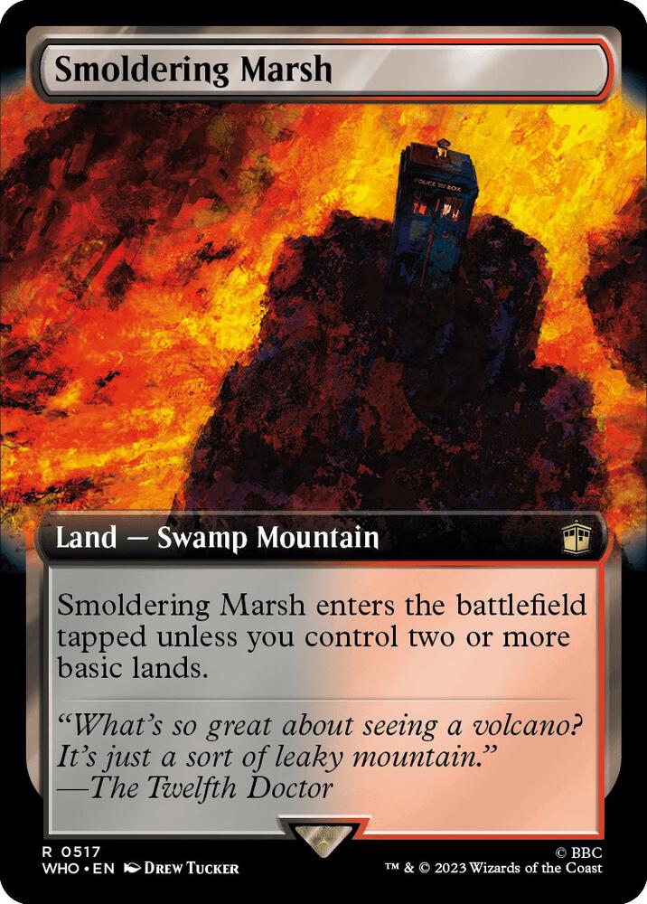 Smoldering Marsh (Extended Art) (517) [Doctor Who] [Extended Art]