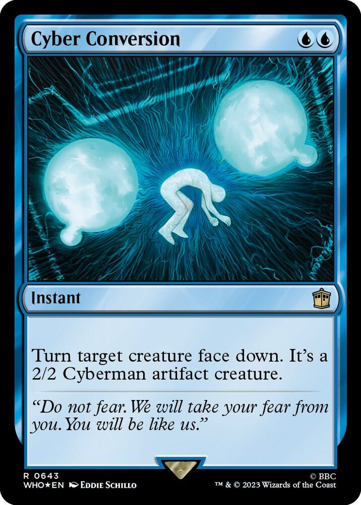 Cyber Conversion (Surge Foil) (643) [Doctor Who]