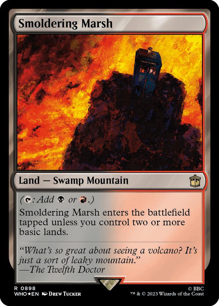 Smoldering Marsh (Surge Foil) (898) [Doctor Who]