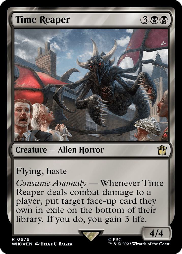 Time Reaper (Surge Foil) (676) [Doctor Who]