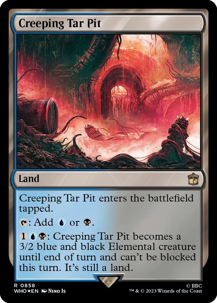 Creeping Tar Pit (Surge Foil) (858) [Doctor Who]