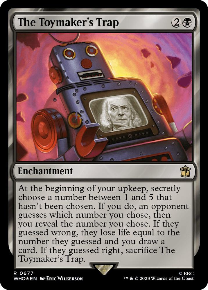 The Toymaker's Trap (Surge Foil) (677) [Doctor Who]