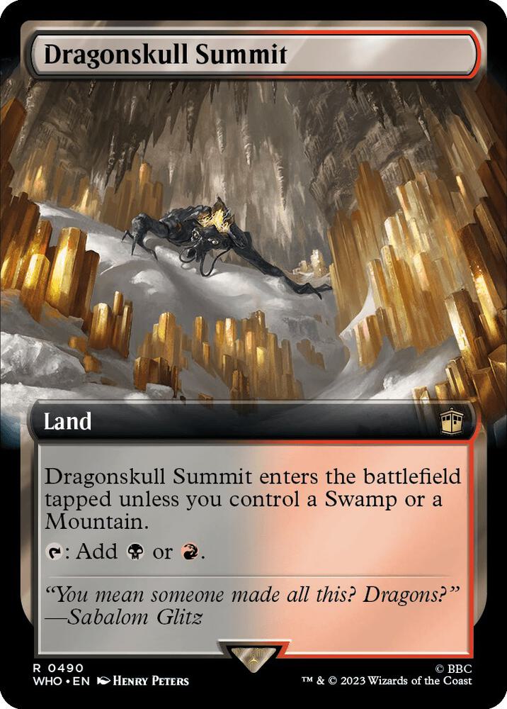Dragonskull Summit (Extended Art) (490) [Doctor Who] [Extended Art]