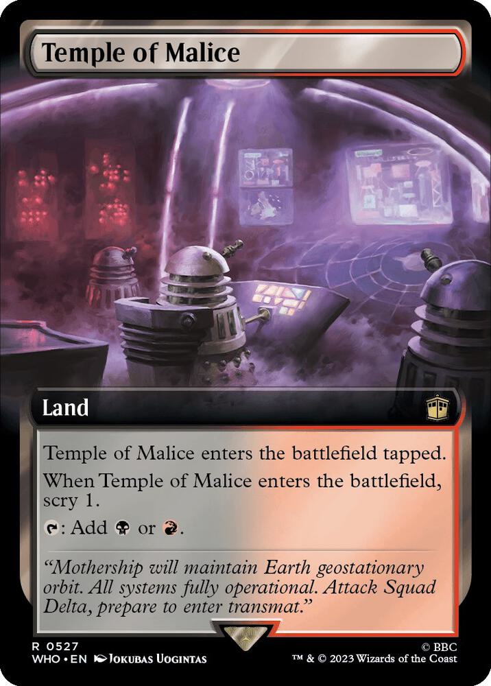 Temple of Malice (Extended Art) (527) [Doctor Who] [Extended Art]