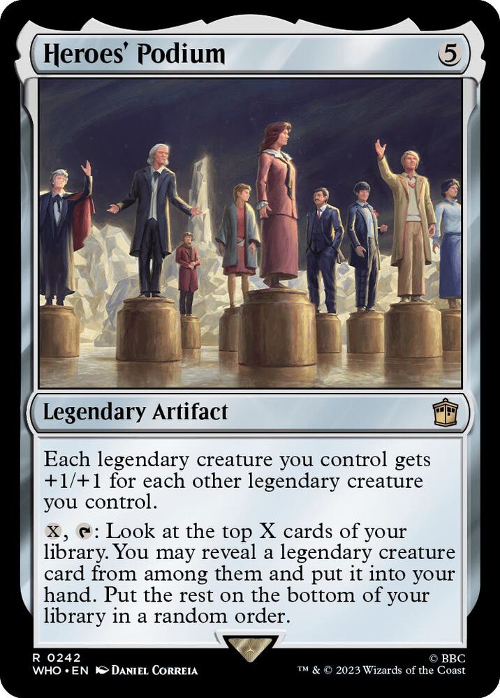 Heroes' Podium (242) [Doctor Who]
