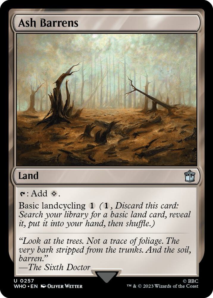Ash Barrens (257) [Doctor Who]