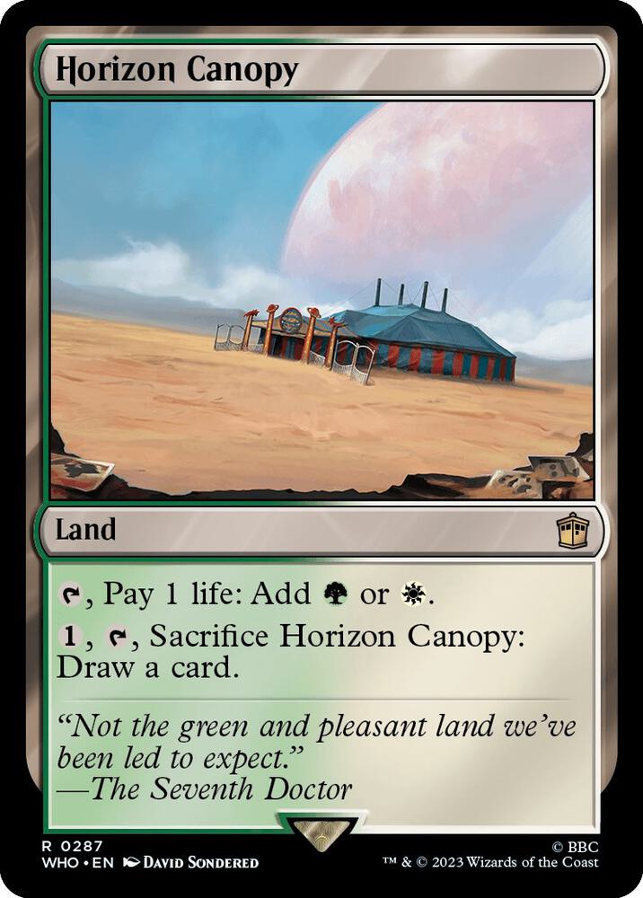Horizon Canopy (287) [Doctor Who]