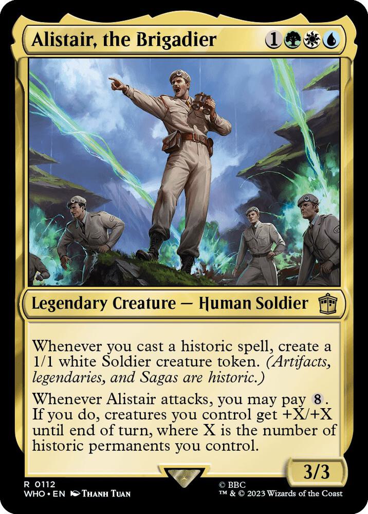Alistair, the Brigadier (112) [Doctor Who]