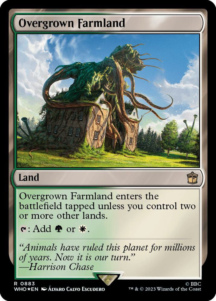 Overgrown Farmland (Surge Foil) (883) [Doctor Who]